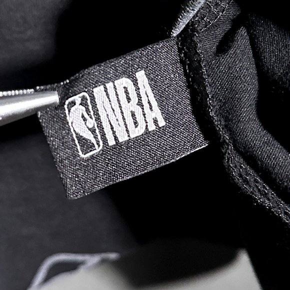 NWOT NBA Basketball T Shirt With NBA Logo All Over Design On Both Sides Size 1X - Picture 5 of 13